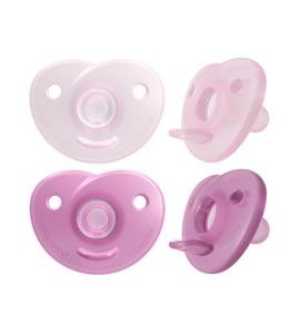 PHILIPS AVENT ŠIDÍTKO SOOTHIE 0-6M DÍVKA, 2 KS - ŠIDÍTKA A DOPLŇKY - KRMENÍ