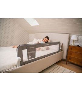 MOMI ZÁBRANA NA POSTEL MOMI LEXI PLUS ŠEDÁ - ZÁBRANY NA POSTEL - SPINKÁNÍ