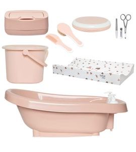 BEBE JOU TERMO KOUPACÍ SET DE LUXE FABULOUS PALE PINK - VANIČKY PLASTOVÉ - KOUPÁNÍ A ZDRAVÍ