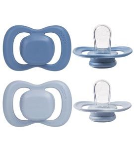 B.BOX DUDLÍKY SILIKONOVÉ 0-6M, 2KS - OCEAN/SKY - ŠIDÍTKA A DOPLŇKY - KRMENÍ