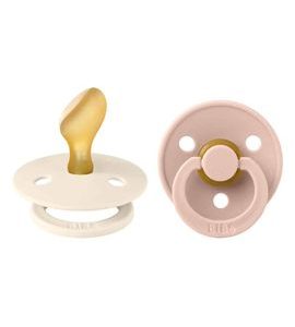 BIBS COLOUR ANATOMICKÉ DUDLÍKY Z PŘÍRODNÍHO KAUČUKU 2KS VEL.1 - ŠIDÍTKA A DOPLŇKY - KRMENÍ