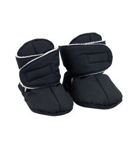 VOKSI BABY BOOTIES BLACK LIGHT GREY 1-2Y - BOTIČKY - PRO DĚTI