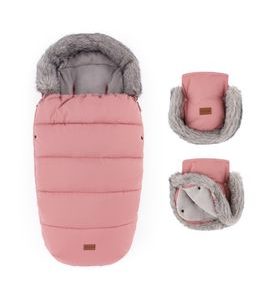 PETITE&MARS SET ZIMNÍ FUSAK COMFY 4V1 + RUKAVICE NA KOČÁREK FURRY - FUSAKY DO KOČÁRKU - KOČÁRKY A PŘÍSLUŠENSTVÍ