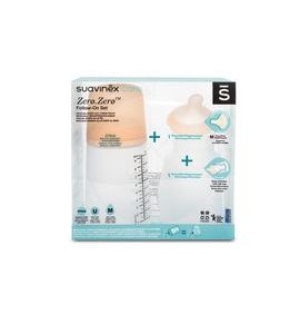 SUAVINÉX ANTIKOLIKOVÁ LÁHVIČKA ZERØ.ZERØ 270ML M - SADA - KOJENECKÉ LAHVE - KRMENÍ