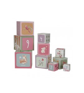 LITTLE DUTCH KOSTKY KOMÍN FAIRY GARDEN - KOSTKY - PRO DĚTI