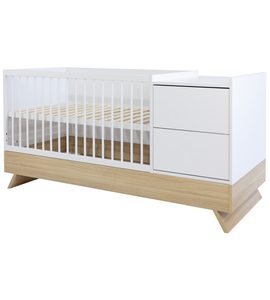 KOMBI POSTÝLKA FAKTUM SIENNA 3V1 WHITE 70X - DŘEVĚNÉ POSTÝLKY - SPINKÁNÍ