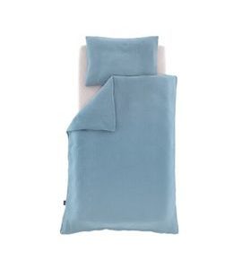 TRÄUMELAND POVLEČENÍ MUSSELIN 100/135 + 40/60 HELLBLAU - POVLEČENÍ DO POSTÝLKY - SPINKÁNÍ