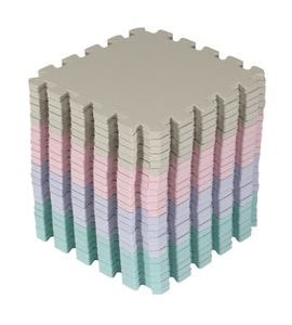 RIALTO BABY HRACÍ PODLOŽKA PUZZLE SET24 LIGHT 180X120CM - HRACÍ PODLOŽKY NA ZEM - SPINKÁNÍ