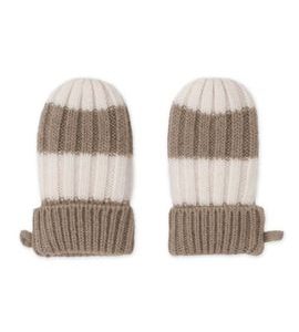 LODGER RUKAVICE STRIPE MERINO BUFFALO VEL. 0 - 12 MĚSÍCŮ - RUKAVIČKY, ŠÁTKY, NÁKRČNÍKY - PRO DĚTI