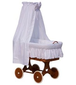 SCARLETT NEBESA NAD PROUTĚNÉ KOŠE A KOLÉBKY SCARLETT PÉŤA BÍLÁ - NEBESA NAD POSTÝLKU - SPINKÁNÍ