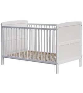 SCARLETT DĚTSKÁ POSTÝLKA SCARLETT KACPER - 2V1 - BÍLÁ (BOROVICE) - VYNDAVACÍ PŘÍČKY - 140 X 70 CM - DŘEVĚNÉ POSTÝLKY - SPINKÁNÍ