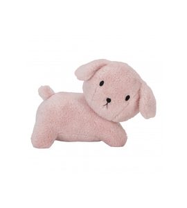 LITTLE DUTCH PEJSEK SNUFFIE FLUFFY PINK 25 CM - PLYŠOVÁ ZVÍŘATA - PRO DĚTI