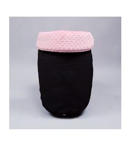 NÁNOŽNÍK ČERNÝ + BABY RŮŽOVÁ - NÁNOŽNÍKY - KOČÁRKY A PŘÍSLUŠENSTVÍ