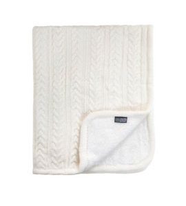 VINTER & BLOOM DEKA CUDDLY IVORY - DĚTSKÉ DEKY PRO MIMINKA - SPINKÁNÍ