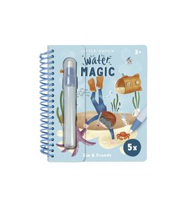 LITTLE DUTCH KNIHA KOUZLENÍ S VODOU JIM & FRIENDS - KNÍŽKY PRO NEJMENŠÍ - PRO DĚTI