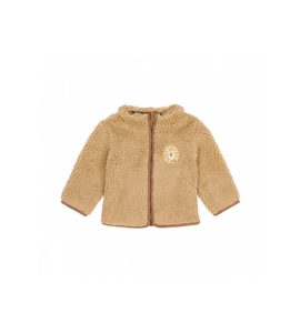 LITTLE DUTCH KABÁTEK TEDDY WARM TAUPE VEL. 74 - KABÁTKY, MIKINKY - PRO DĚTI