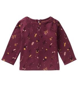 NOPPIES LONGSLEEVE KINROSS BURGUNDY - TRIČKA KRÁTKÝ / DLOUHÝ RUKÁV - PRO DĚTI