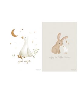 LITTLE DUTCH PLAKÁT A3 HUSA - FARMA - PRO DĚTI