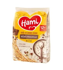 HAMI MLÉČNÁ KAŠE RÝŽOVÁ STRACCIATELLA 210G - KAŠE - KRMENÍ