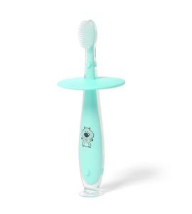 BABYONO KARTÁČEK ZUBNÍ BEZPEČNÝ MINT 12M+ - ZUBNÍ KARTÁČKY A PASTY - KOUPÁNÍ A ZDRAVÍ