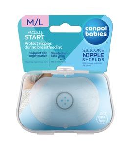 CANPOL BABIES CHRÁNIČ PRSNÍ BRADAVKY PREMIUM L UNIVERZÁLNÍ 2KS - CHRÁNIČE A TVAROVAČE BRADAVEK - PRO MAMINKY