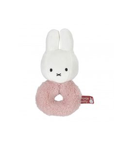 LITTLE DUTCH CHRASTÍTKO KRÁLÍČEK MIFFY FLUFFY PINK - CHRASTÍTKA - PRO DĚTI