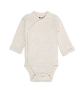 LODGER BODY S DLOUHÝM RUKÁVEM MELANGE BIRCH VEL. 80 - BODY - PRO DĚTI