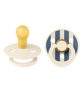 BIBS STUDIO COLOUR PIN DUDLÍKY Z PŘÍRODNÍHO KAUČUKU 2KS VEL. 1 - ŠIDÍTKA A DOPLŇKY - KRMENÍ