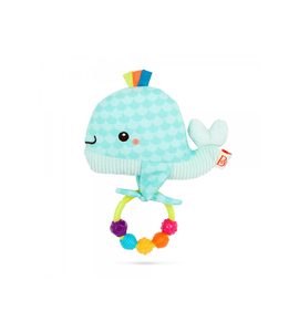 B-TOYS CHRASTÍTKO VELRYBA - CHRASTÍTKA - PRO DĚTI