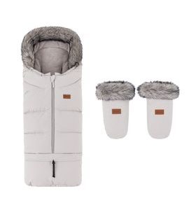 PETITE&MARS SET ZIMNÍ FUSAK ARCTIC 4V1 + RUKAVICE NA KOČÁREK FJORA - FUSAKY DO KOČÁRKU - KOČÁRKY A PŘÍSLUŠENSTVÍ