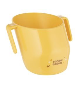 CANPOL BABIES HRNEČEK TRÉNINKOVÝ SMART 180 ML 12M+ ŽLUTÝ - DĚTSKÉ HRNEČKY - KRMENÍ