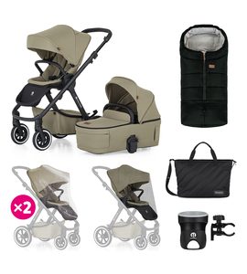 PETITE&MARS SET XXL ICON 2V1 AIR 2024 - DVOJKOMBINACE - KOČÁRKY A PŘÍSLUŠENSTVÍ