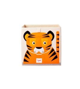 3 SPROUTS ÚLOŽNÝ BOX TIGER ORANGE - BOXY NA HRAČKY - SPINKÁNÍ