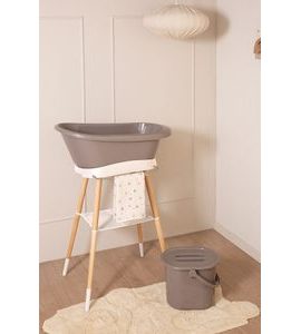 BEBE-JOU SADA VANIČKY SENSE FARM FRIENDS A STOJANU SENSE WHITE - VANIČKY PLASTOVÉ - KOUPÁNÍ A ZDRAVÍ