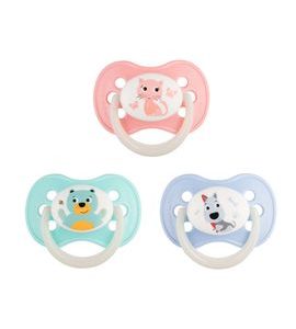 CANPOL BABIES DUDLÍK 18M+ SILIKONOVÝ TŘEŠINKA CUTE ANIMALS - ŠIDÍTKA A DOPLŇKY - KRMENÍ