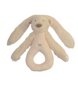 HAPPY HORSE CHRASTÍTKO KRÁLÍČEK RICHIE BÉŽOVÉ 18CM - CHRASTÍTKA - PRO DĚTI
