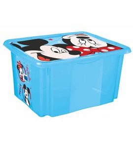 KEEEPER ÚLOŽNÝ BOX S VÍKEM VELKÝ "MICKEY" - BOXY NA HRAČKY - SPINKÁNÍ