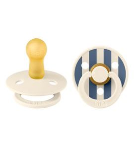 BIBS STUDIO COLOUR PIN DUDLÍKY Z PŘÍRODNÍHO KAUČUKU 2KS VEL. 2 - ŠIDÍTKA A DOPLŇKY - KRMENÍ