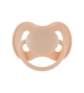 CANPOL BABIES DUDLÍK KAUČUKOVÝ TŘEŠINKA NUDE 0-6M 1KS KRÉMOVÝ - ŠIDÍTKA A DOPLŇKY - KRMENÍ