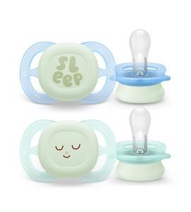 PHILIPS AVENT ŠIDÍTKO ULTRASTART NOČNÍ 0-2M DÍVKA, 2 KS - ŠIDÍTKA A DOPLŇKY - KRMENÍ