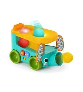 BRIGHT STARTS AUTÍČKO VKLÁDACÍ S MÍČKY POP & ROLL SAFARI BUS™ 6M+ - HRAČKY SE ZVUKY - PRO DĚTI