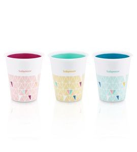 BABYMOOV MULTICOLOR CUPS 3KS - MISKY, TALÍŘKY A PODLOŽKY - KRMENÍ