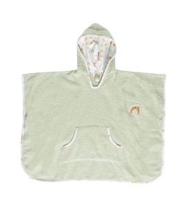 BEBE JOU FROTÉ PONČO RAINBOW SKY - OSUŠKY A DĚTSKÉ ŽUPANY - KOUPÁNÍ A ZDRAVÍ