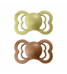 BIBS SUPREME DUDLÍKY Z PŘÍRODNÍHO KAUČUKU 2KS VEL.1 - ŠIDÍTKA A DOPLŇKY - KRMENÍ