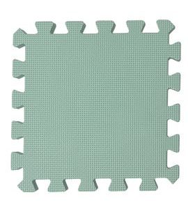 RIALTO BABY PĚNOVÁ PUZZLE LIGHT GREEN 31,5 X 31,5 X 1,4 CM, 1KS - HRACÍ PODLOŽKY NA ZEM - SPINKÁNÍ