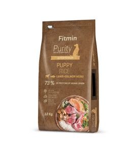 FITMIN PURITY RICE LAMB&SALMON KRMIVO PRO ŠTĚŇATA HMOTNOST: 12 KG - GRANULE PRO PSY - CHOVATELSKÉ POTŘEBY MALVÍKZOO