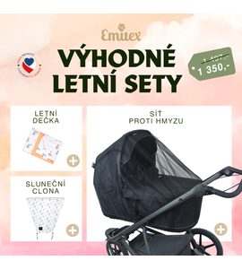 LETNÍ SET MAGIC SKY VEL.S - MOSKYTIÉRY - KOČÁRKY A PŘÍSLUŠENSTVÍ