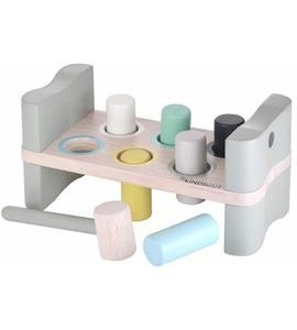 KINDSGUT DŘEVĚNÁ ZATLOUKAČKA - MOTORICKÉ A HRY - PRO DĚTI