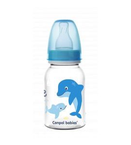 CANPOL BABIES LÁHEV S POTISKEM LOVE&SEA 120 ML - FLAŠTIČKY HRNČEKY - KRMENÍ