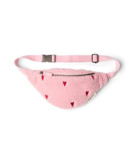 STUDIO NOOS TEDDY HEARTS MINI FANNY PACK - LEDVINKA | LIGHT PINK HEARTS - DOPLŇKY - PRO MAMINKY